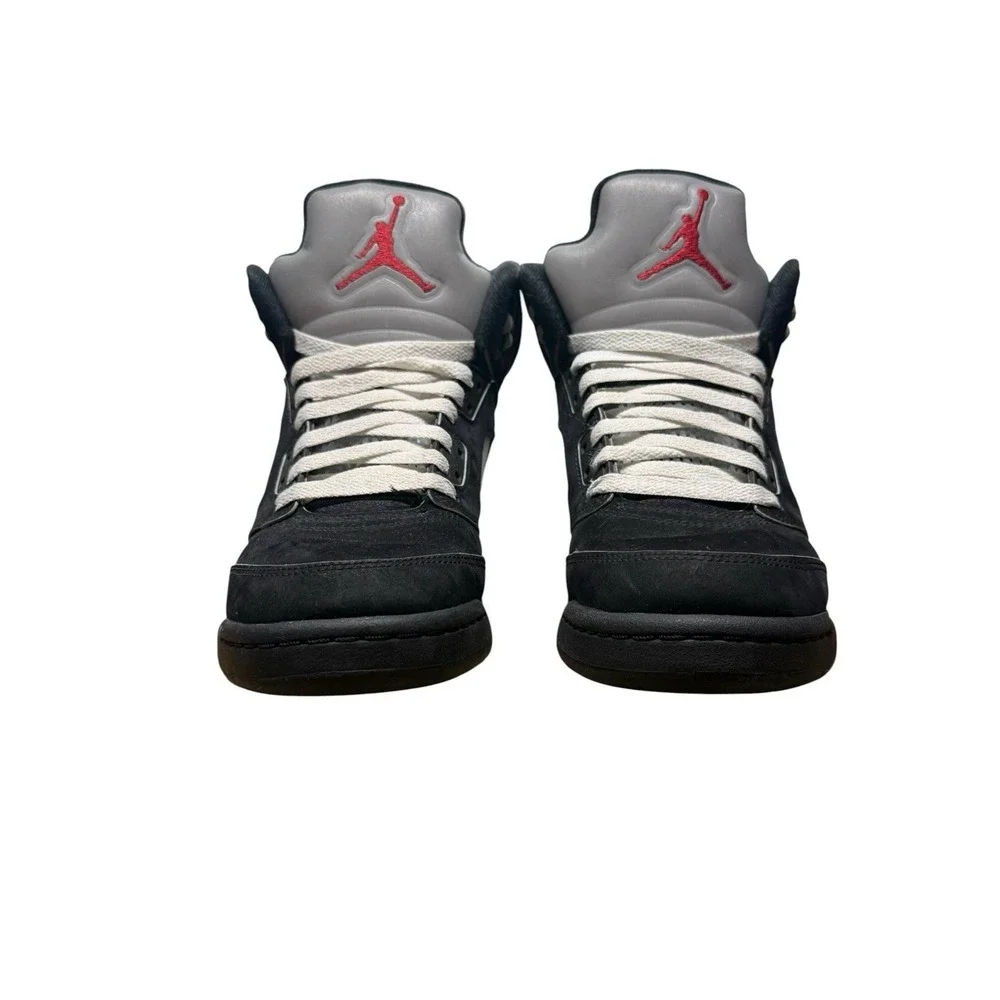 Nike Air Jordan 5 Retro OG Black Metallic Size 6.5Y (8 W) 2025 GS Reimagined